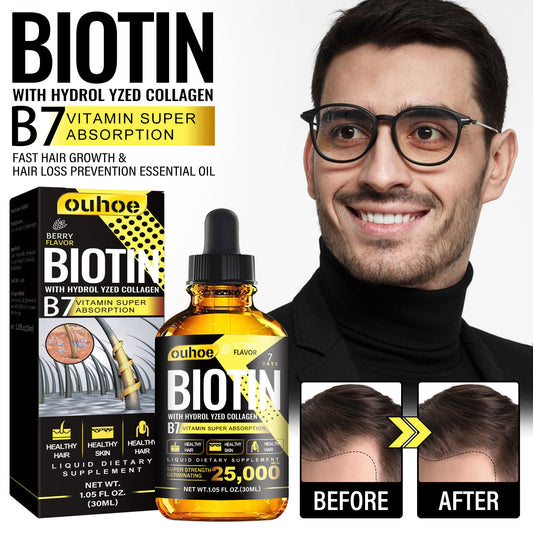 Biotin And Liquid Collagen Healthy Hair & Nail Growth