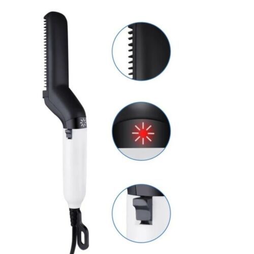 Electric Brush Professional Hair Comb Brush Beard Straightener Hair Curler Fast Heating Styling Tools