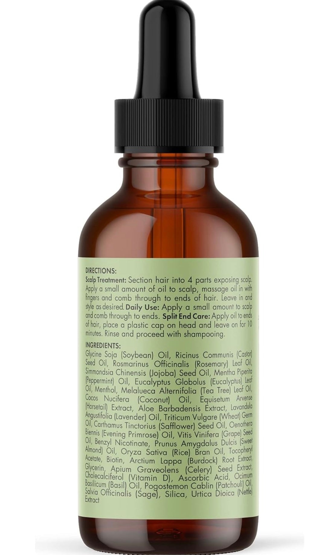 Rosemary Mint Hair Growth Fluid Scalp Massage