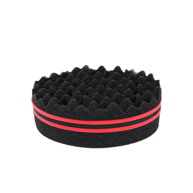 Sponge Perm Set Oval Double Sided Magic Twist Hair Brush